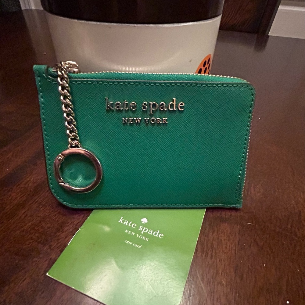 Kate Spade Green Card Holder